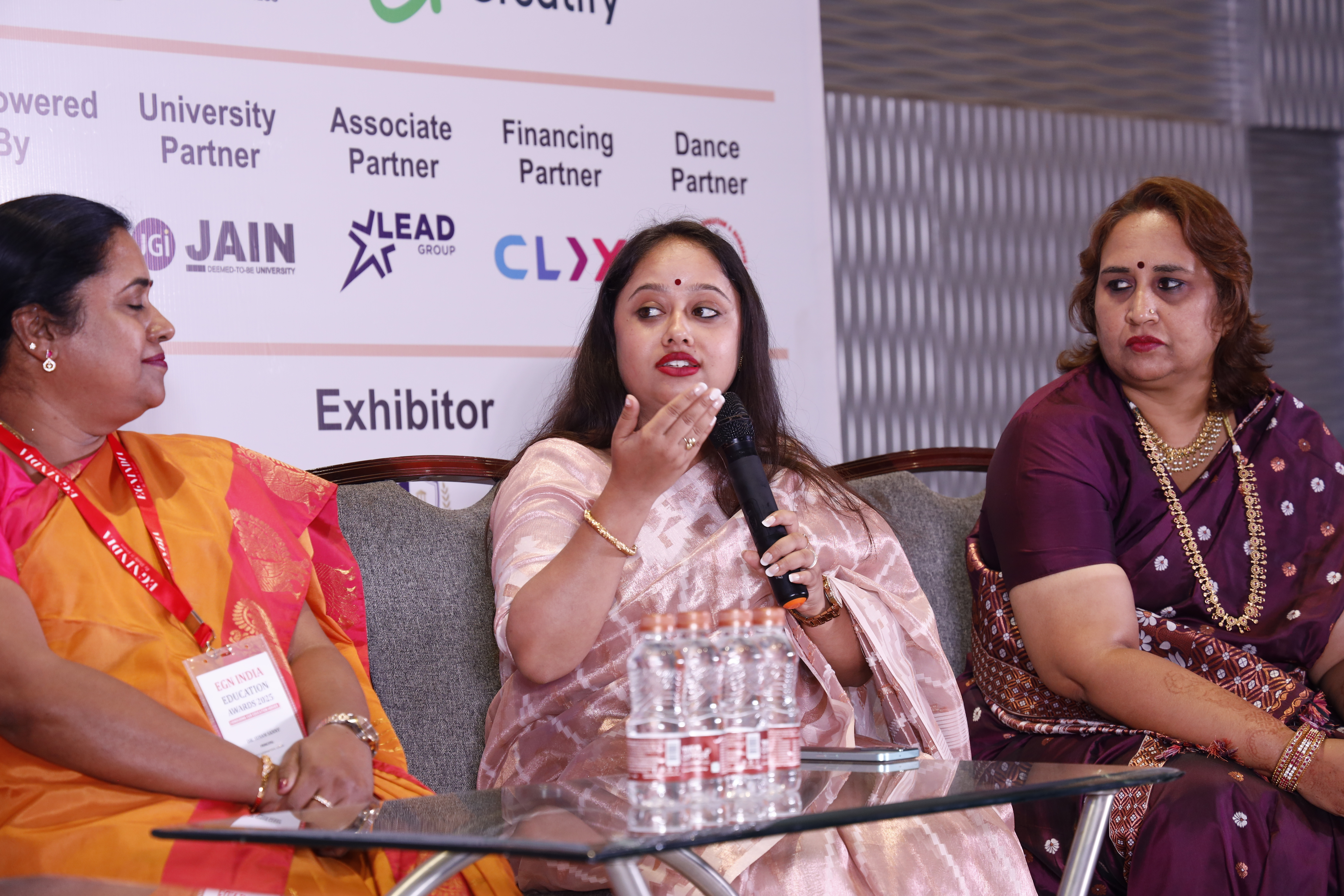 EGN Connect X education exhibition â€“ brand stall setup and visitor engagement