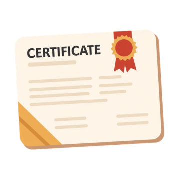Certificate of participation awarded at EGN Connect X educator workshops